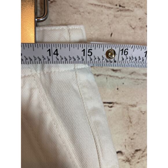 Articles of Society Jogger Jeans Womens 25 Pure White Pockets Denim Stretch - Picture 10 of 16